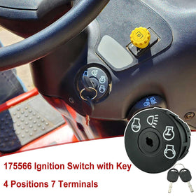 Gradora installation-ready ignition switch simplifies mower maintenance