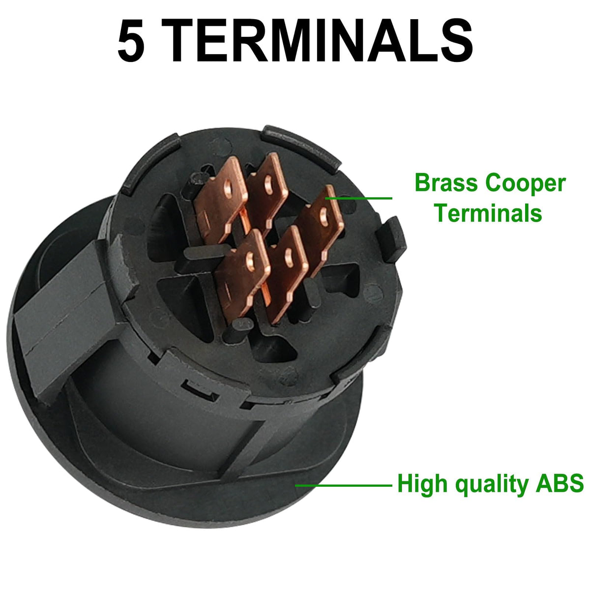 Gradora ignition switch installed on Ariens Ikon X demonstrates simple replacement.