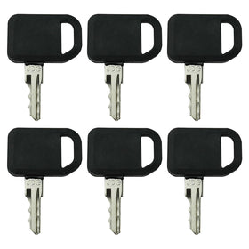 Gradora replacement keys for John Deere 300-400 series, easy ignition swap.