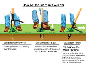 Grampa's Weeder is an American family-owned tool built to last.