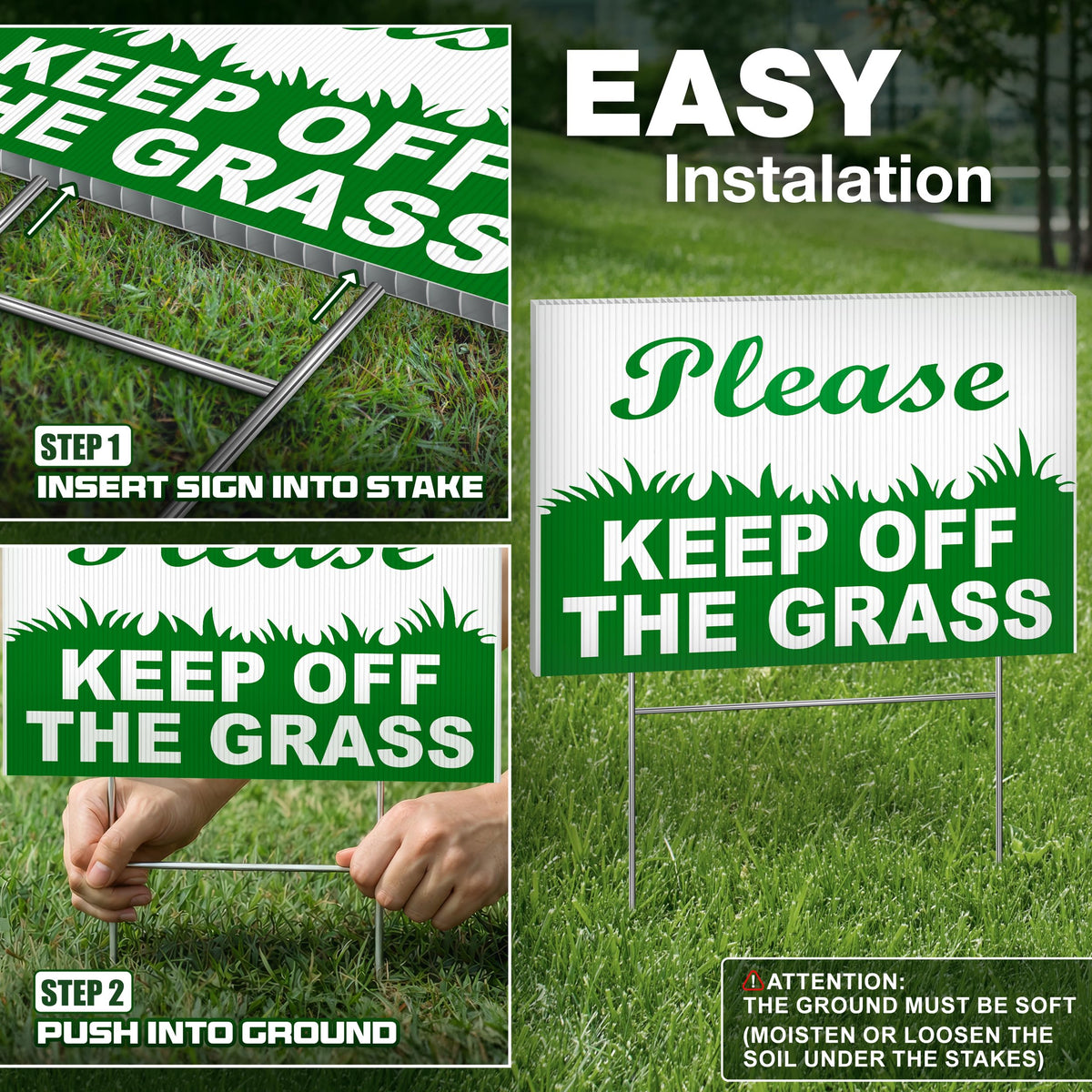 Granatan pack of four keeps communities aware with polite reminders.