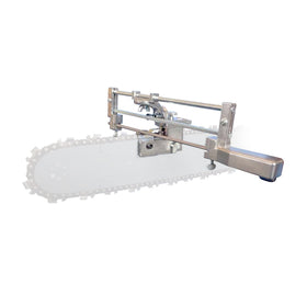 Granberg G106B bar-mounted sharpener maintains precise chain teeth.
