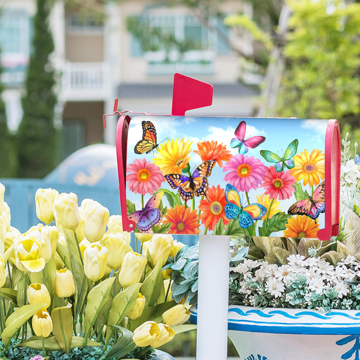Granbey spring and summer design adds charm to your home exterior.