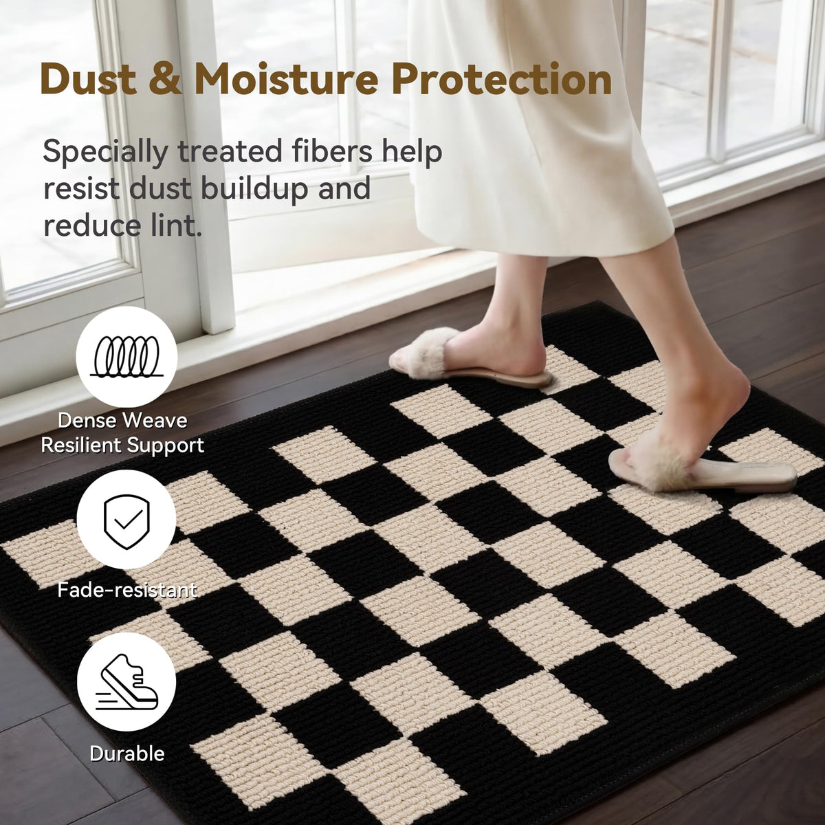 Granny Says multipurpose mat works in entryways, porches, and stairs.