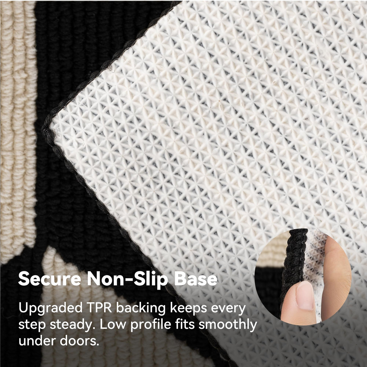 GRANNY SAYS Indoor Doormat machine-washable for quick cleaning