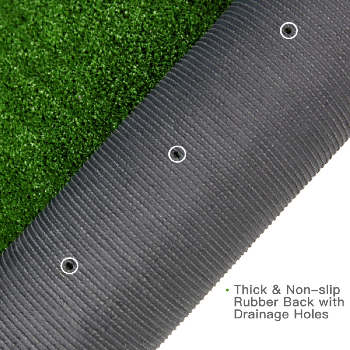 GRASS EXPRESS artificial grass turf backyard-patio setup for a green outdoor living space