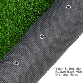 GRASS EXPRESS artificial grass turf backyard-patio setup for a green outdoor living space