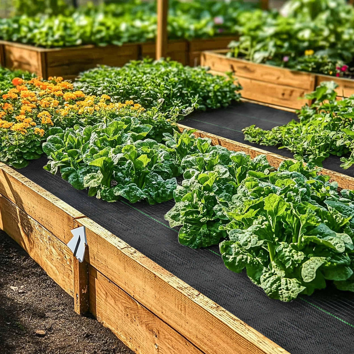 GRASSCLUB permeable fabric allows air and water through for healthy soil.