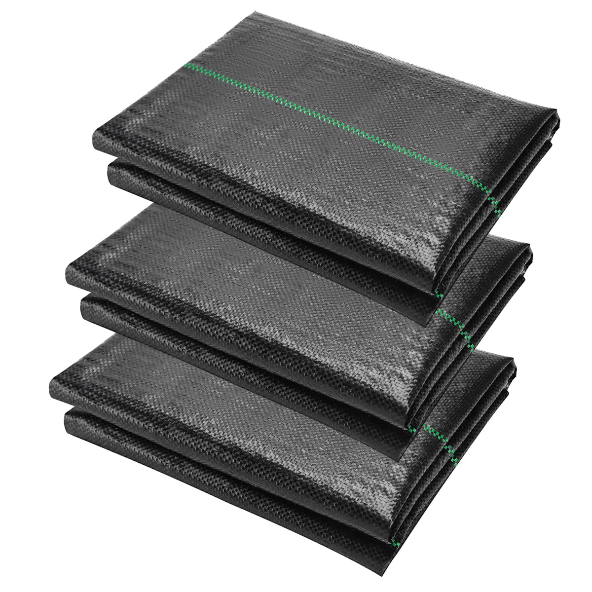 GRASSCLUB weed barrier fabric 5x10 ft blocks light while letting air through