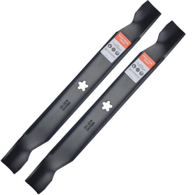 Grasscool 138971 blades front view for Craftsman 42in mower, balanced, clean edge cuts.