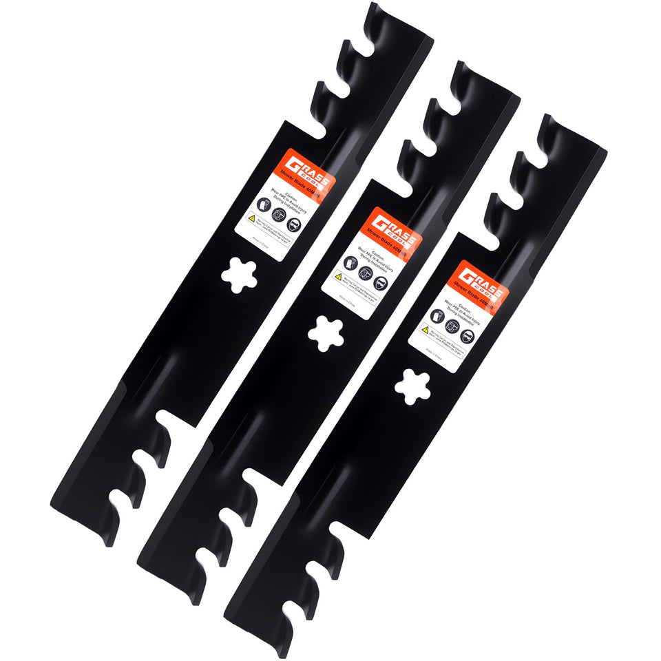 Grasscool 173921 mower blades package ready for replacement on compatible mowers