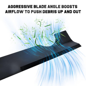 Grasscool blade thickness 0.204 inch provides durability during tough mowing.