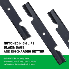 Grasscool 482878 52-inch deck fitment shows wide cutting area for efficiency.