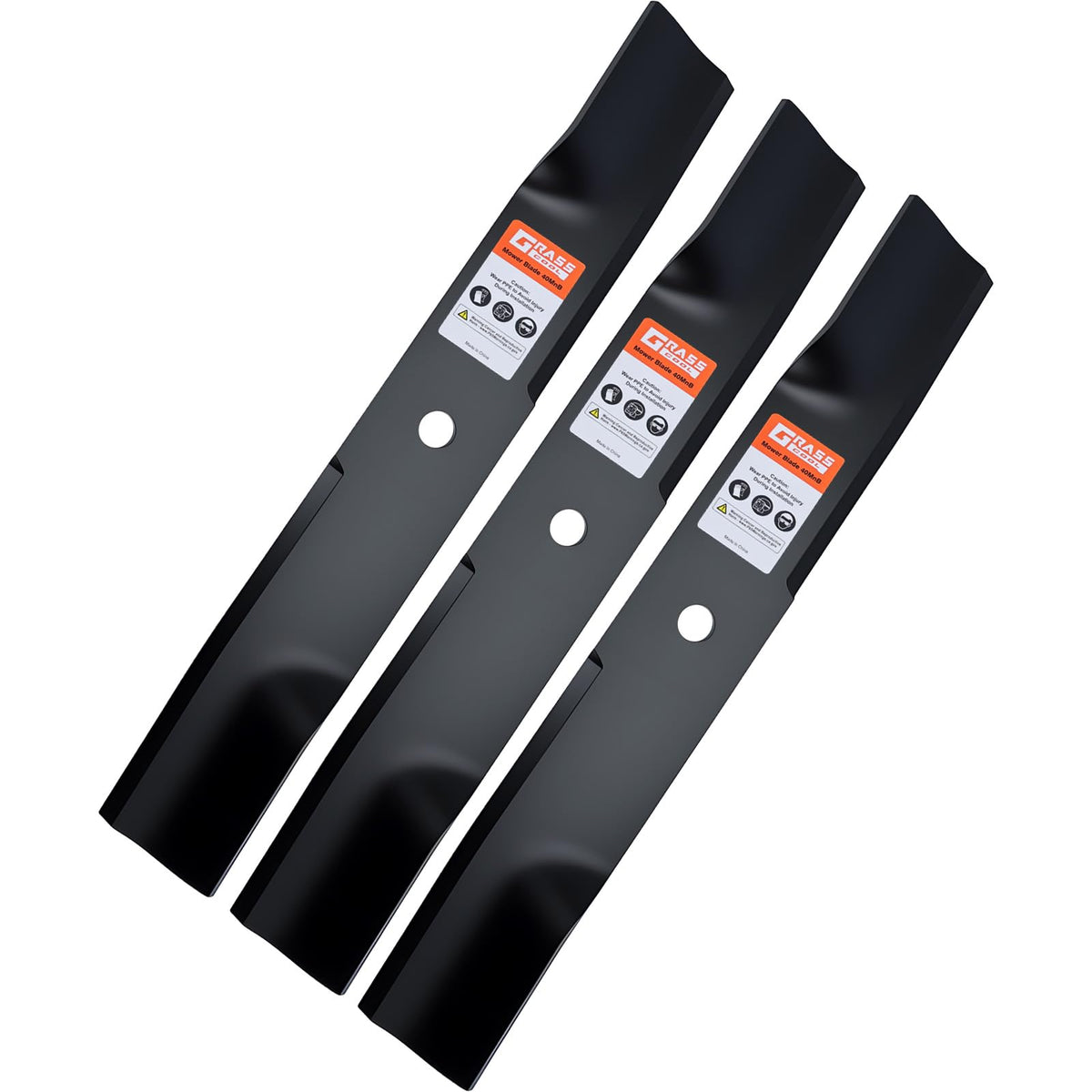 Grasscool 603995 52in blades pack for Hustler compatibility delivering sharp cuts.