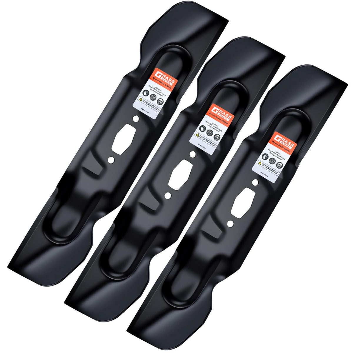 Grasscool 742P05094 high-lift blade side dispersion close-up for efficient clipping management