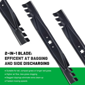 Grasscool 942-04308X rugged-terrain cutting for overgrown lawns