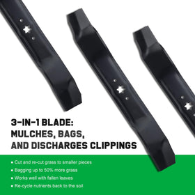 Grasscool 942-0616A blade line undergoes hardness and balance tests for durability