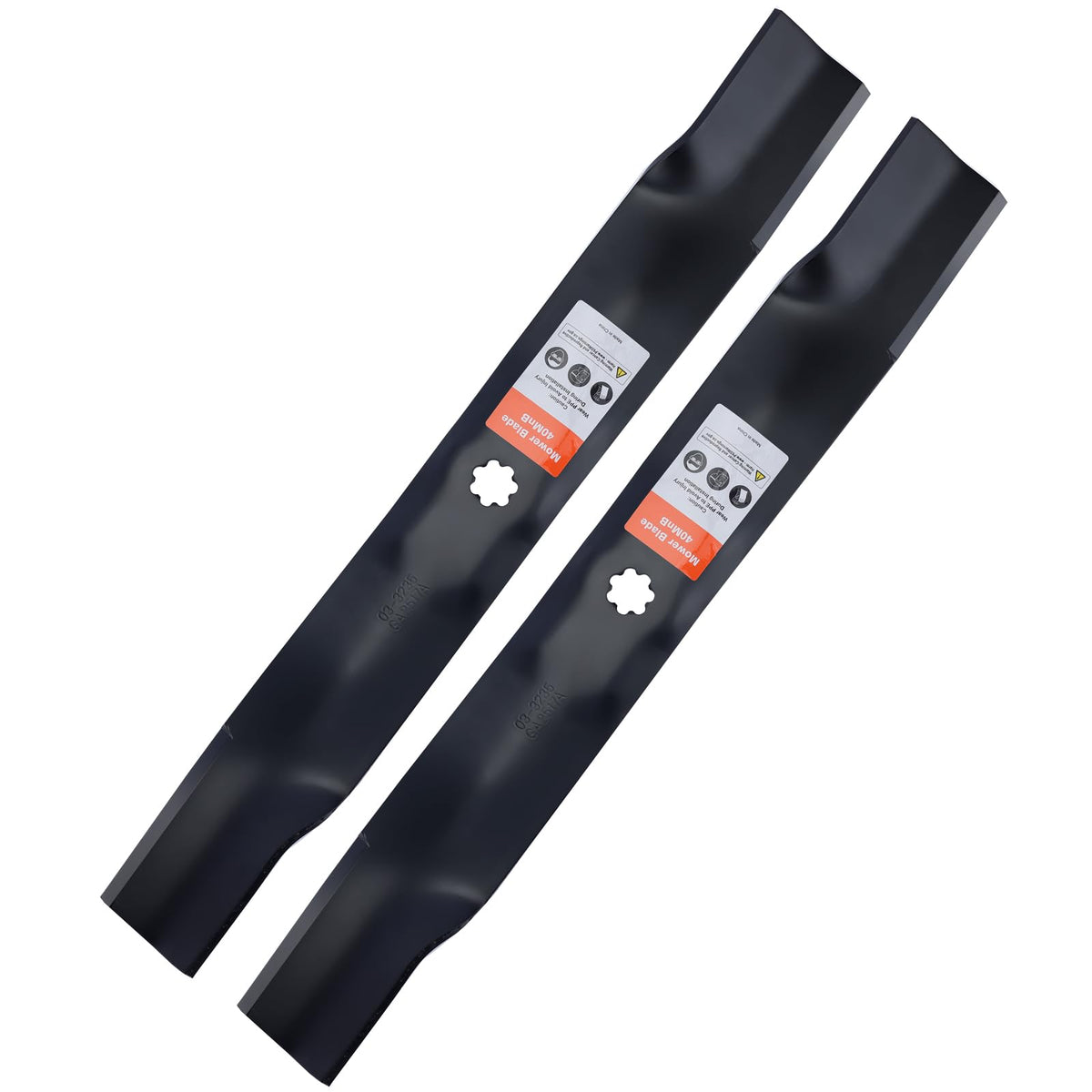 Grasscool AM141034 blade side view for precise 42-inch deck fit.