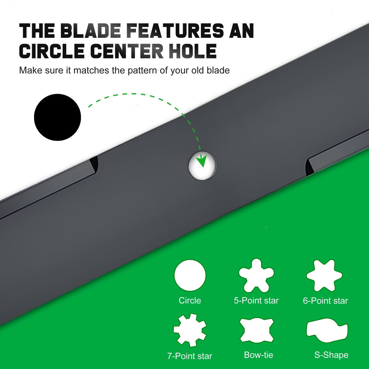 Grasscool anti-clog design reduces clumping and keeps debris moving freely.