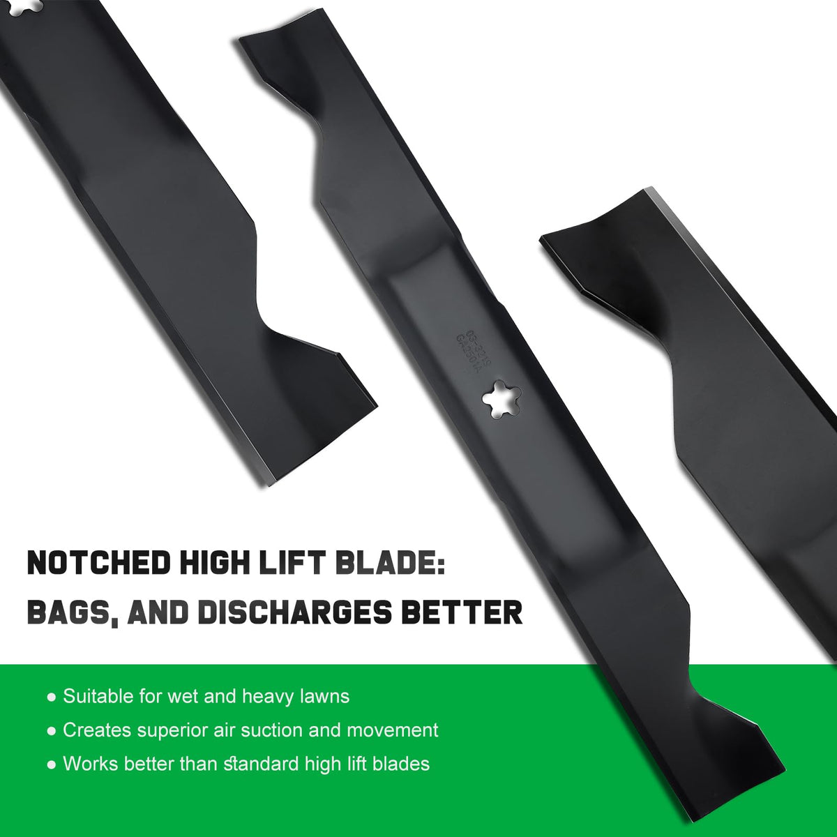 Grasscool 405380 dimension specs image noting 23-inch length and 5/32 inch thickness.