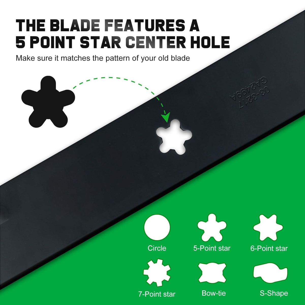 Grasscool blades have undergone balance and performance testing for reliability