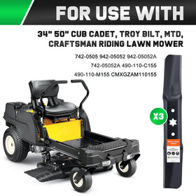 Grasscool Cub Cadet ZT1 ZT2 compatible blade fits securely for optimal mowing