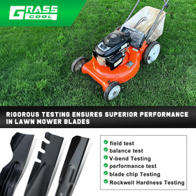 Grasscool durable steel construction promises lasting performance.