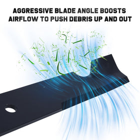 Grasscool blade edge detail enhances sharpening efficiency