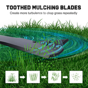 Grasscool edge-protective paint helps resist rust during mowing.