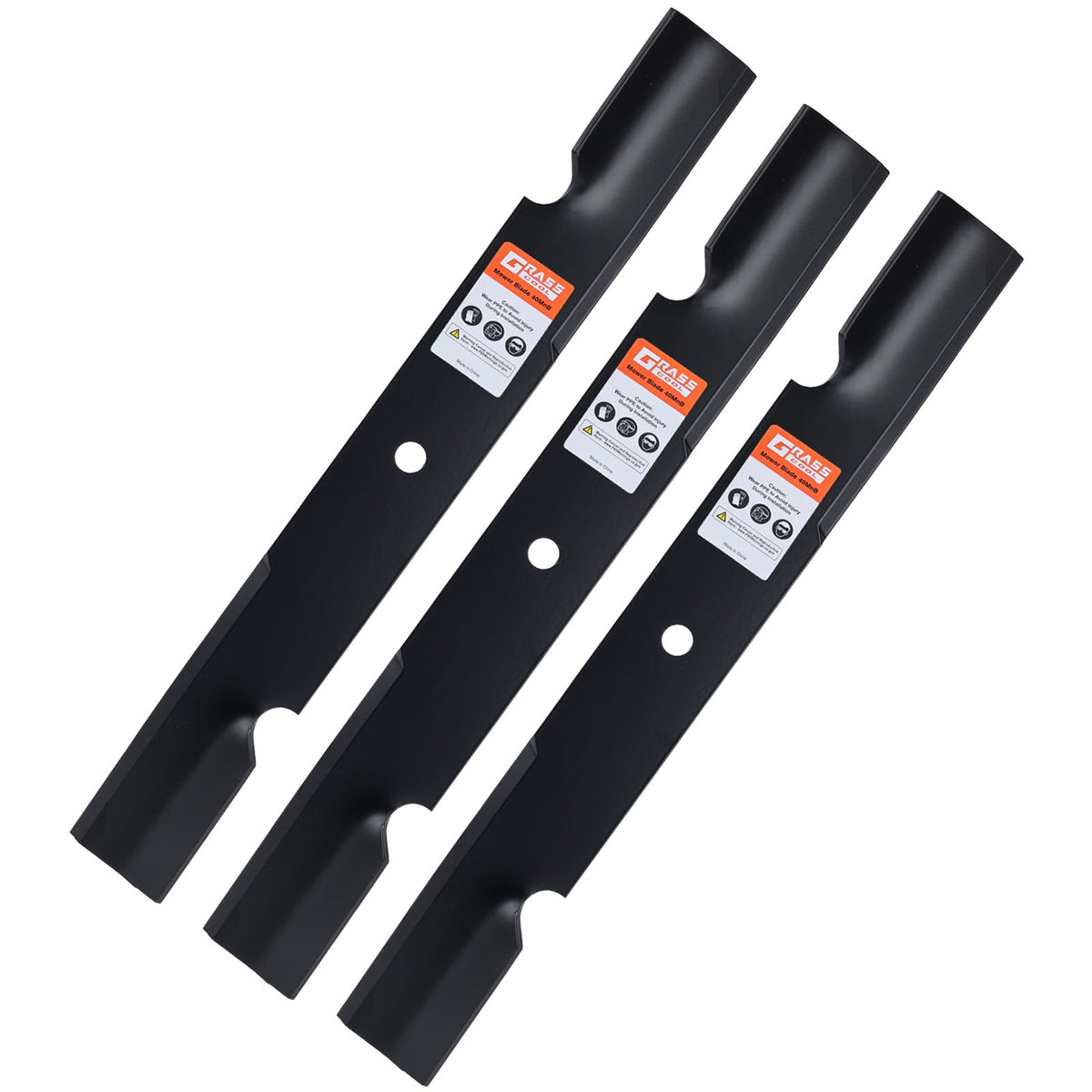 Grasscool Ferris/Scag blade on a 61-inch deck for clean, even cuts