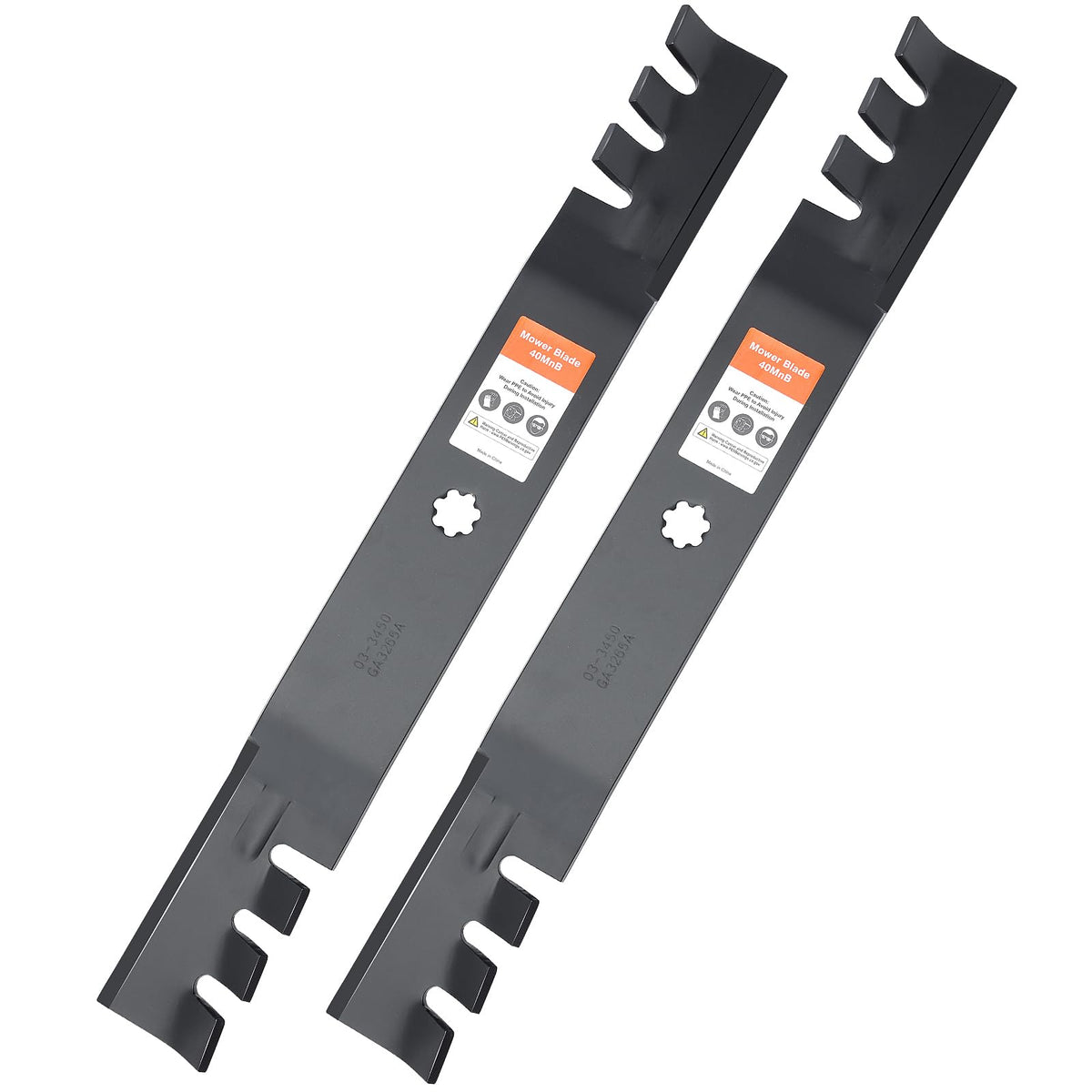 Grasscool GY20850 7-star mounting pattern for secure JD 42-inch deck fit.