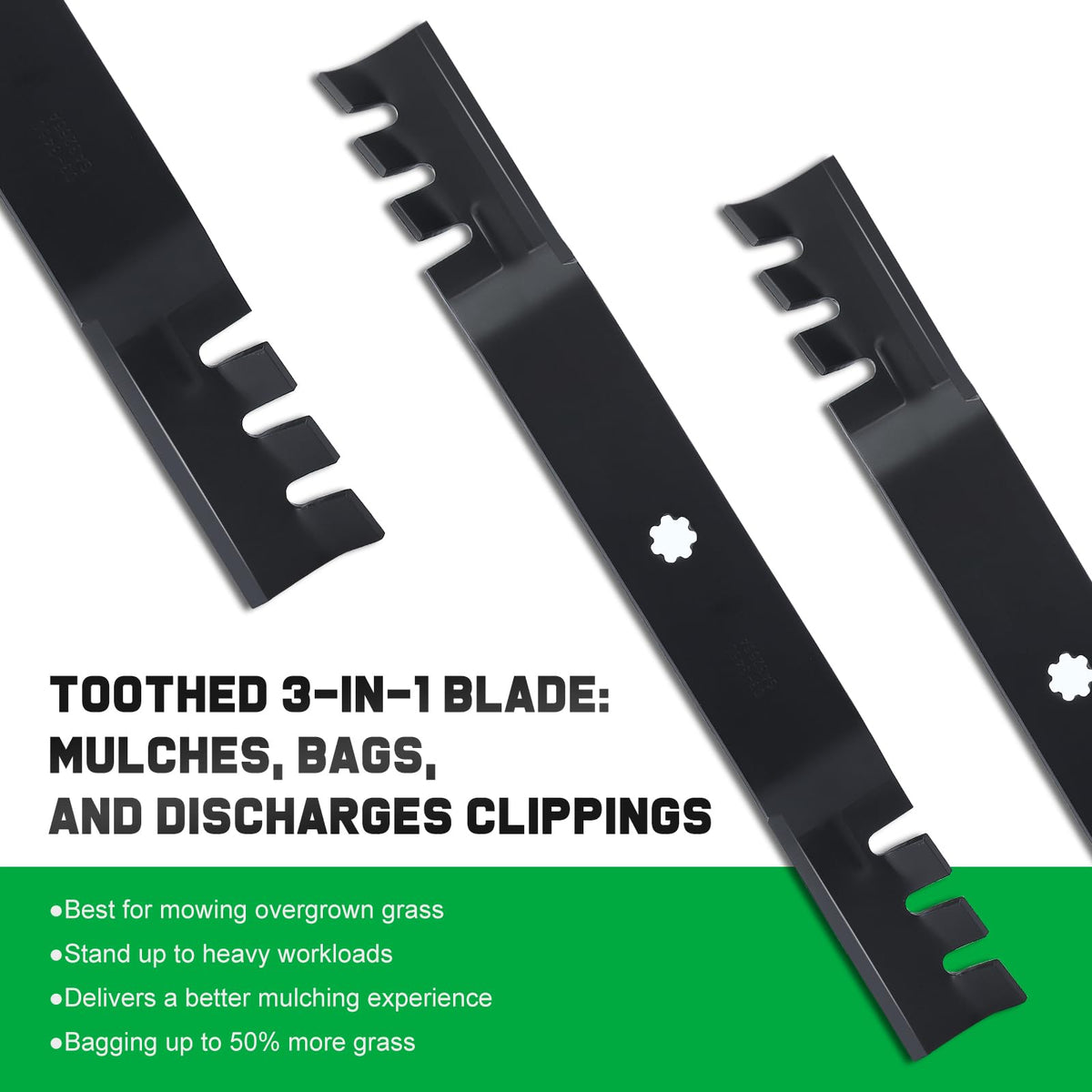 Grasscool GY20850 1-inch air lift design aids clearance.
