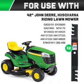 Grasscool GY20850 5 mm blade thickness for lasting strength.
