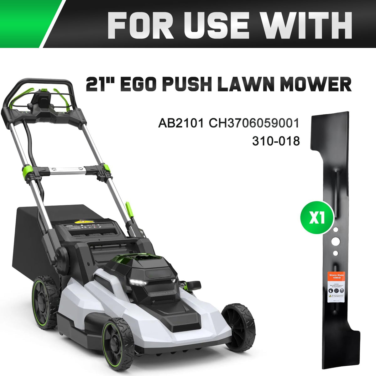 Grasscool LM2100SP cutting edge closeup highlights a sharp, precise blade.
