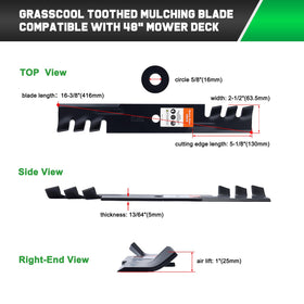 Accurate center hole and mounting alignment for quick setup