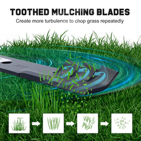 Grasscool blades installed on Scag 48-inch deck for reliable mowing