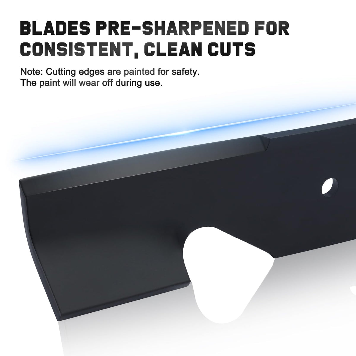 Grasscool blade note on paint protection during installation