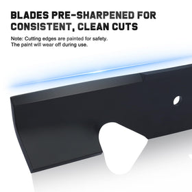 Grasscool blade note on paint protection during installation