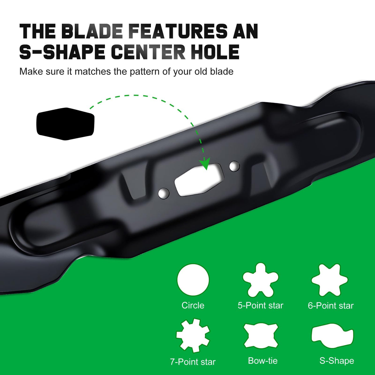Grasscool performance-tested blades designed for reliable mowing results.