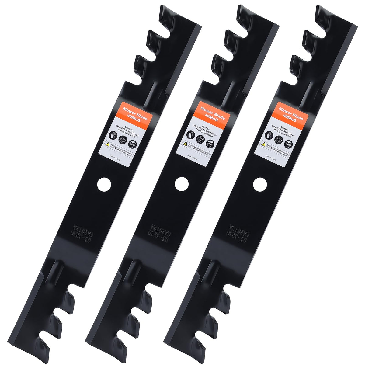Grasscool SS5000 blade front view for Toro TimeCutter mulching efficiency