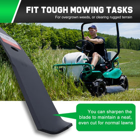 Grasscool blade performance tests show strength and balance