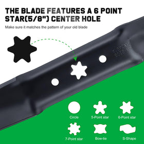 Grasscool Troy-Bilt compatible blade extends versatility on select riding mowers
