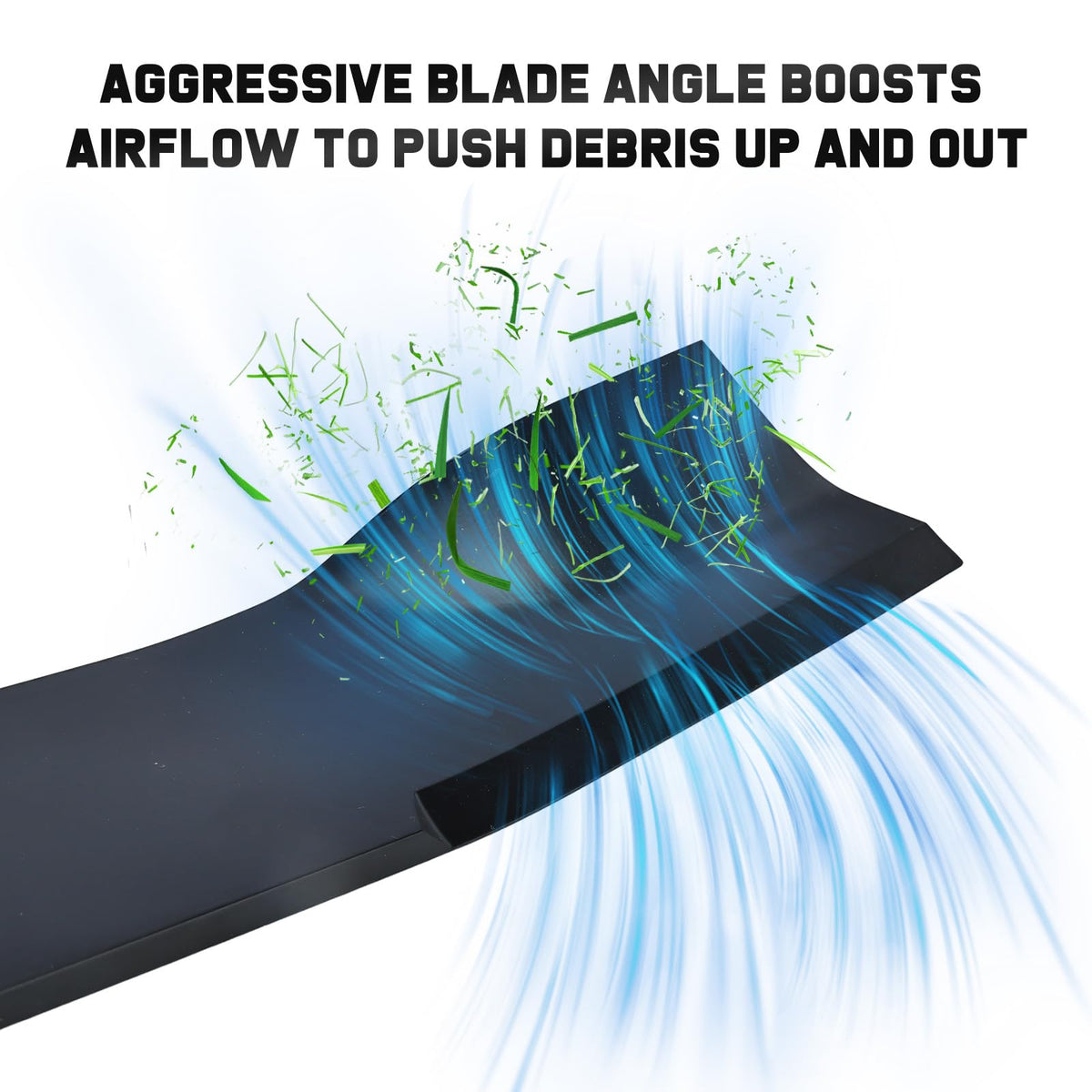Grasscool 2-in-1 blade supports bagging and side discharge for versatility.