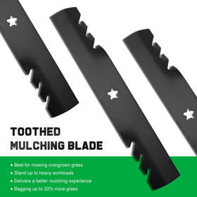 Grasscool Z248F 5-point star center hole design supports stable mounting