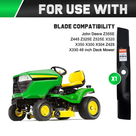 Grasscool blades compatible with John Deere Z425 and Z445 series