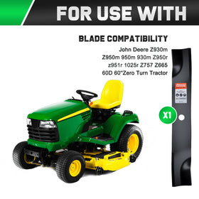 Grasscool Z930M-compatible blade shown for precise fit and cut quality.