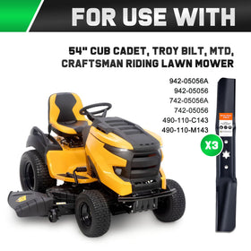 Grasscool blade thickness 5/32 inch enhances rigidity