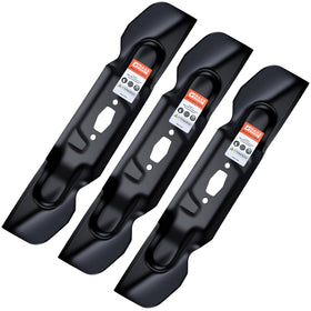 Grasscool ZT1-54 blades pack for 54-inch decks, enabling efficient cutting and bagging.