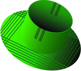 GRASSHOLE guard installs in seconds with no tools needed, safeguarding irrigation.