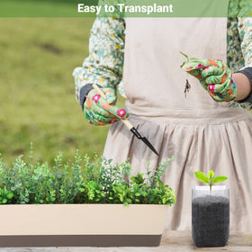GREANER multi-use seedling bags suit flowers, vegetables, and herbs